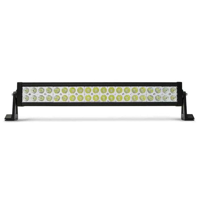 DV8 Offroad | Dual Row LED Light Bar With Chrome Bezel