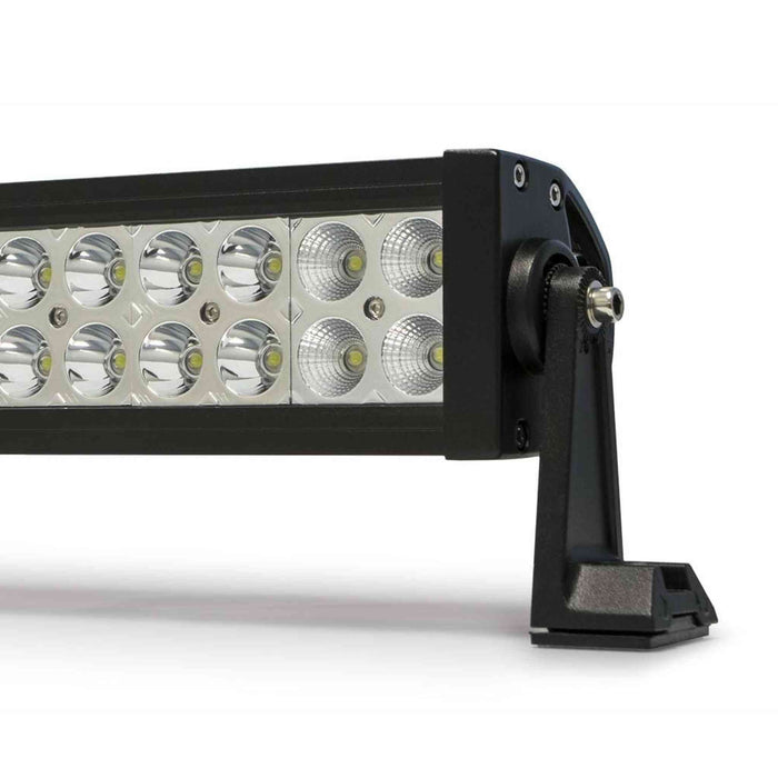 DV8 Offroad | Dual Row LED Light Bar With Chrome Bezel