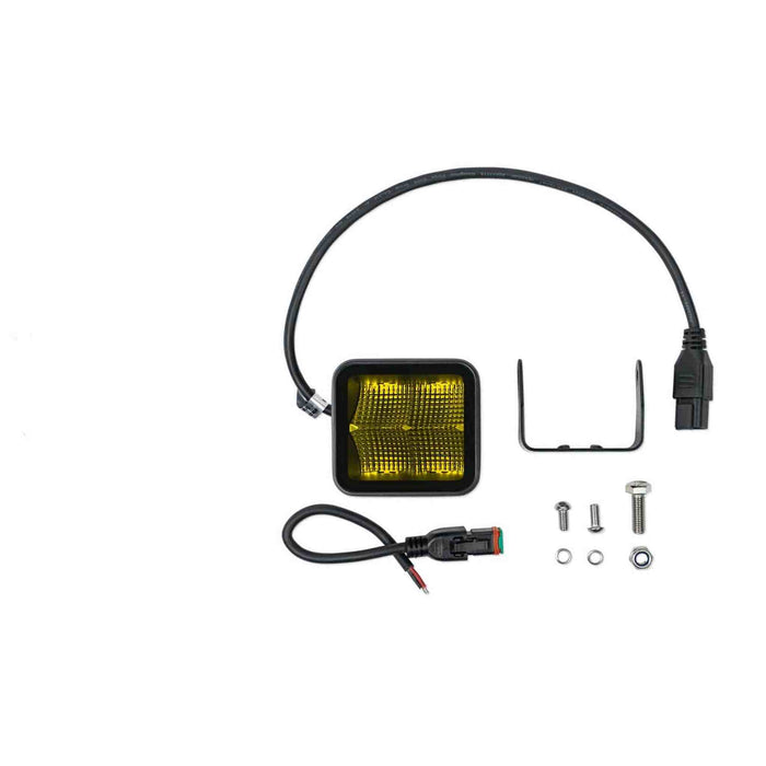 DV8 Offroad | Elite Series 3-Inch Amber LED Pod Lights