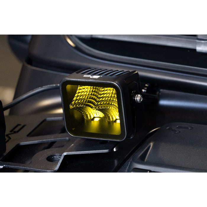DV8 Offroad | Elite Series 3-Inch Amber LED Pod Lights