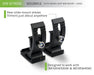 DV8 Offroad | Elite Series Light Bar Mount - Large