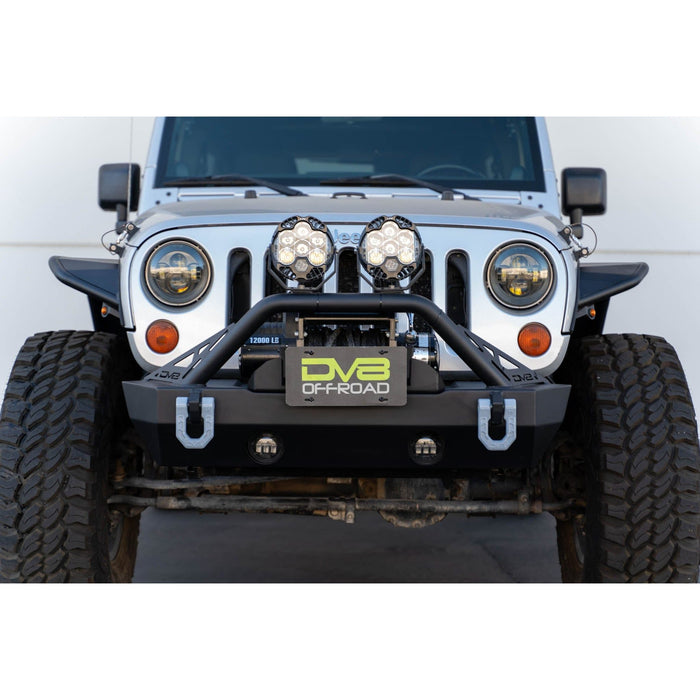 DV8 Offroad | Flip-Up Fairlead Mounted License Plate Bracket