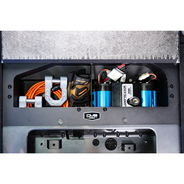 DV8 Offroad | Ford Bronco Air Compressor Mount & Storage Box