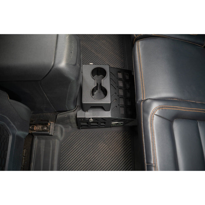 DV8 Offroad | Ford Bronco Rear Seat Cup Holder and Molle Panels