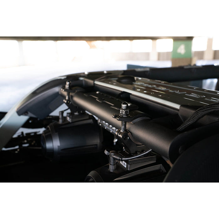 DV8 Offroad | Ford Bronco Rear Speaker & Light Mount Bar