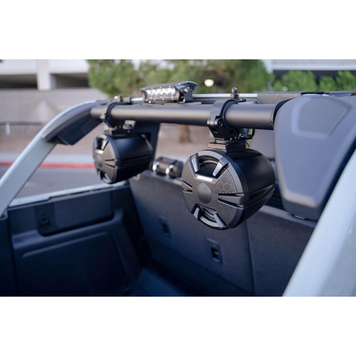 DV8 Offroad | Ford Bronco Rear Speaker & Light Mount Bar