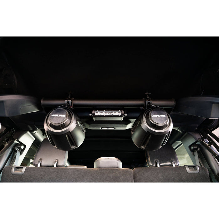 DV8 Offroad | Ford Bronco Rear Speaker & Light Mount Bar