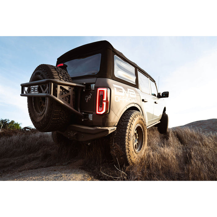 DV8 Offroad | Ford Bronco Spare Tire Guard & Accessory Mount