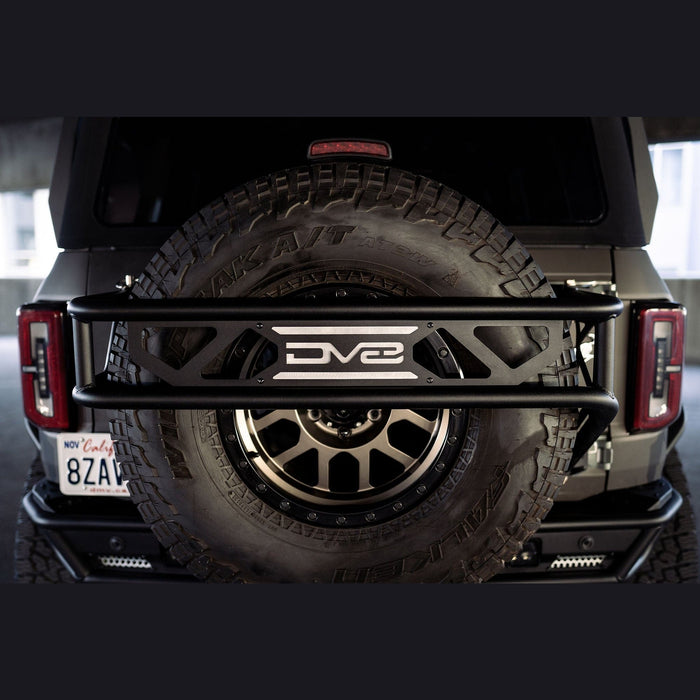 DV8 Offroad | Ford Bronco Spare Tire Guard & Accessory Mount