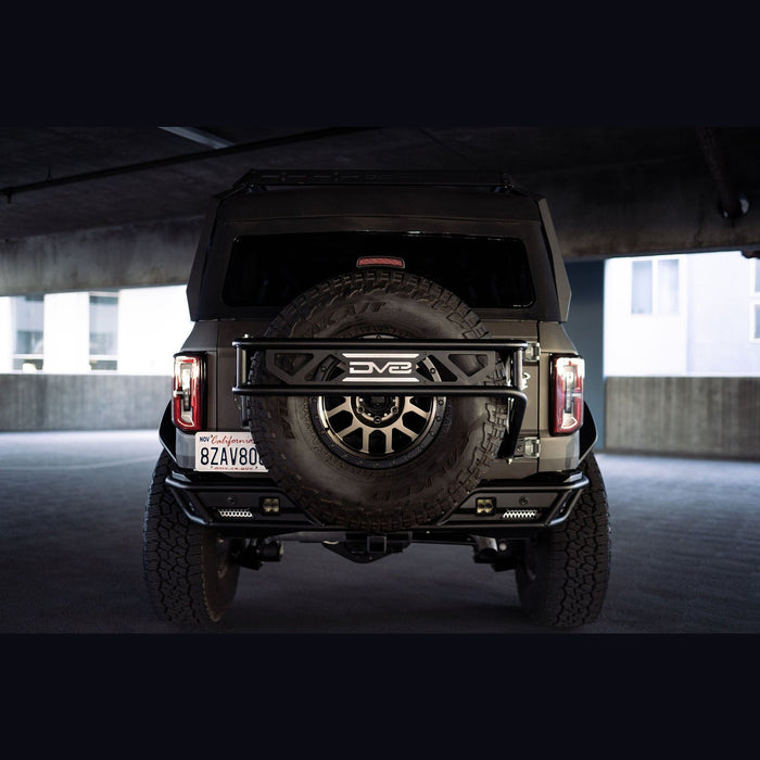 DV8 Offroad | Ford Bronco Spare Tire Guard & Accessory Mount