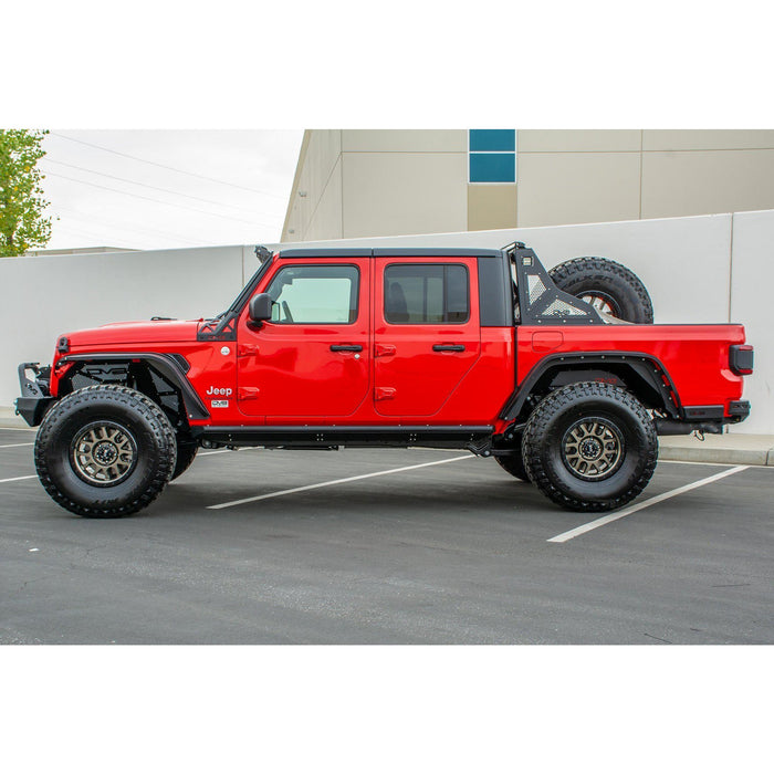 DV8 Offroad | Jeep Gladiator JT Rock Sliders With Step