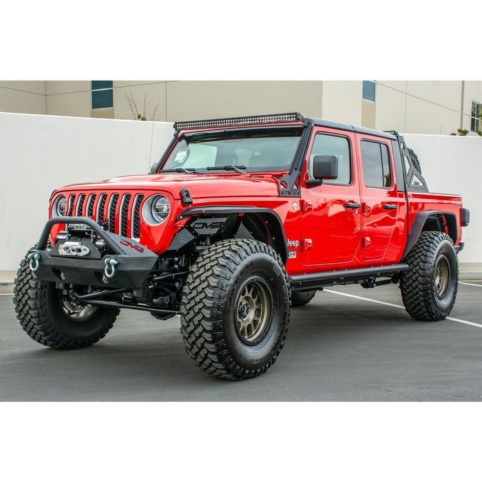 DV8 Offroad | Jeep Gladiator JT Rock Sliders With Step