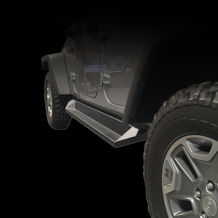 DV8 Offroad | Jeep JK 4-Door Plated Sliders