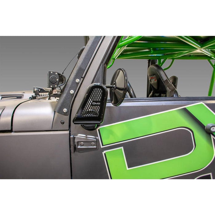 DV8 Offroad | Jeep JK Tubular Mirrors