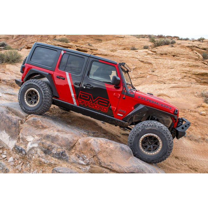 DV8 Offroad | Jeep JL 4-Door Boatside Rock Sliders