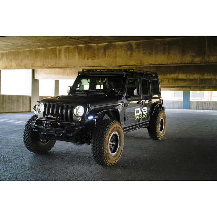 DV8 Offroad | Jeep JL &amp; JT A-Pillar Dual Light Pod Mounts