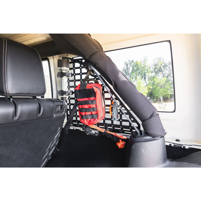 DV8 Offroad | Jeep Wrangler JK 4-Door Rear Window Molle Panels
