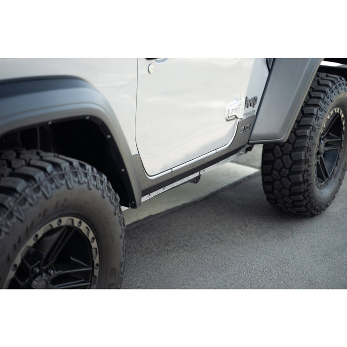 DV8 Offroad | Jeep Wrangler JL 2-Door Rock Skins