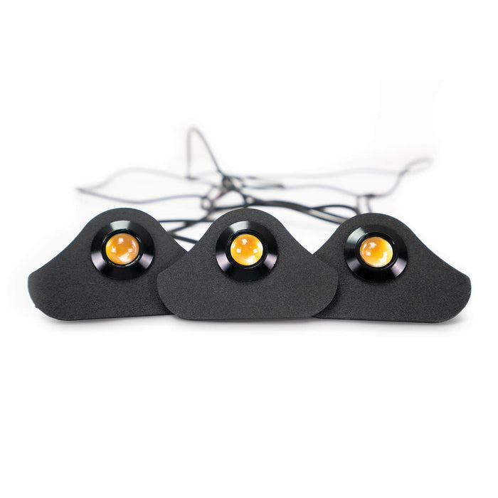 DV8 Offroad | Jeep Wrangler JL Amber Grille Lights