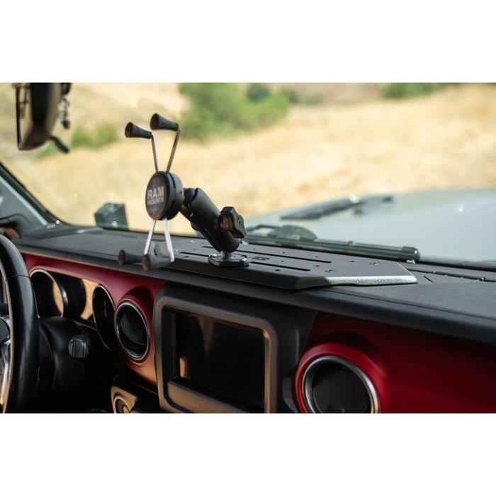 DV8 Offroad | Jeep Wrangler JL & Gladiator JT Device Dash Mount V2