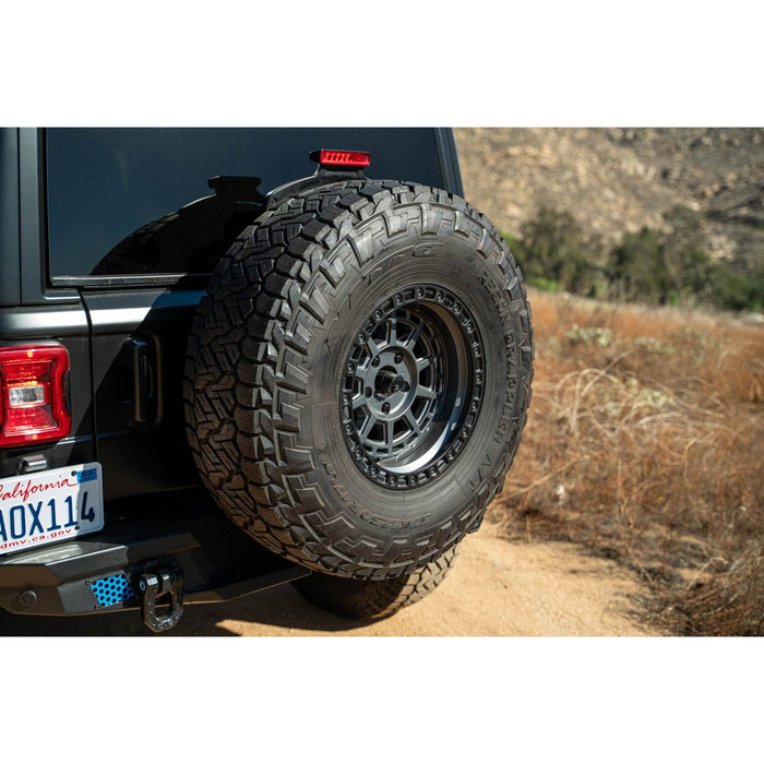 DV8 Offroad | Jeep Wrangler JL MTO Series Bumper Spare Tire Swing Gate
