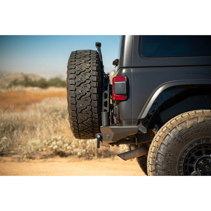 DV8 Offroad | Jeep Wrangler JL MTO Series Bumper Spare Tire Swing Gate