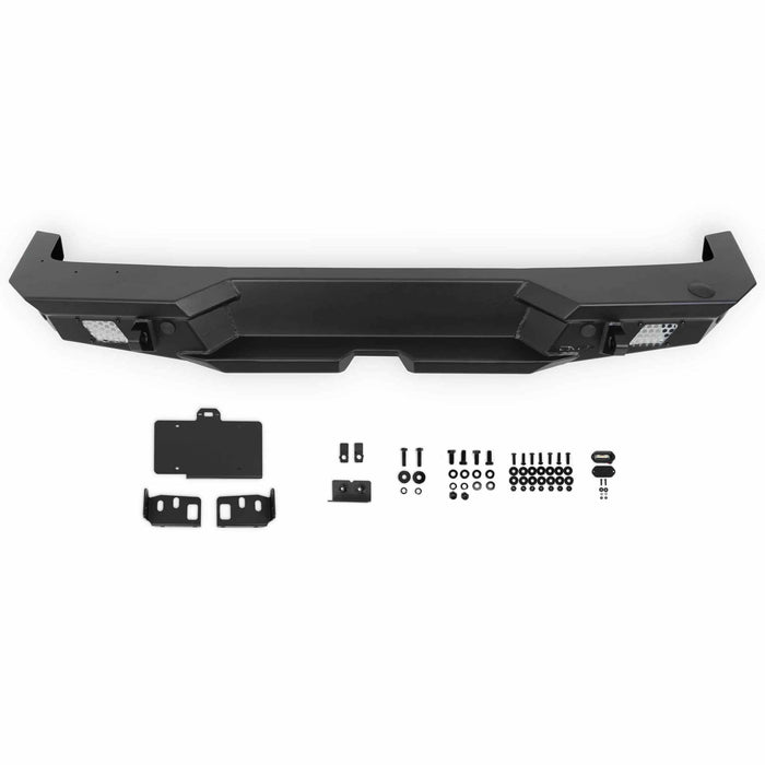DV8 Offroad | Jeep Wrangler JL MTO Series Rear Bumper w/ Optional Tire Carrier