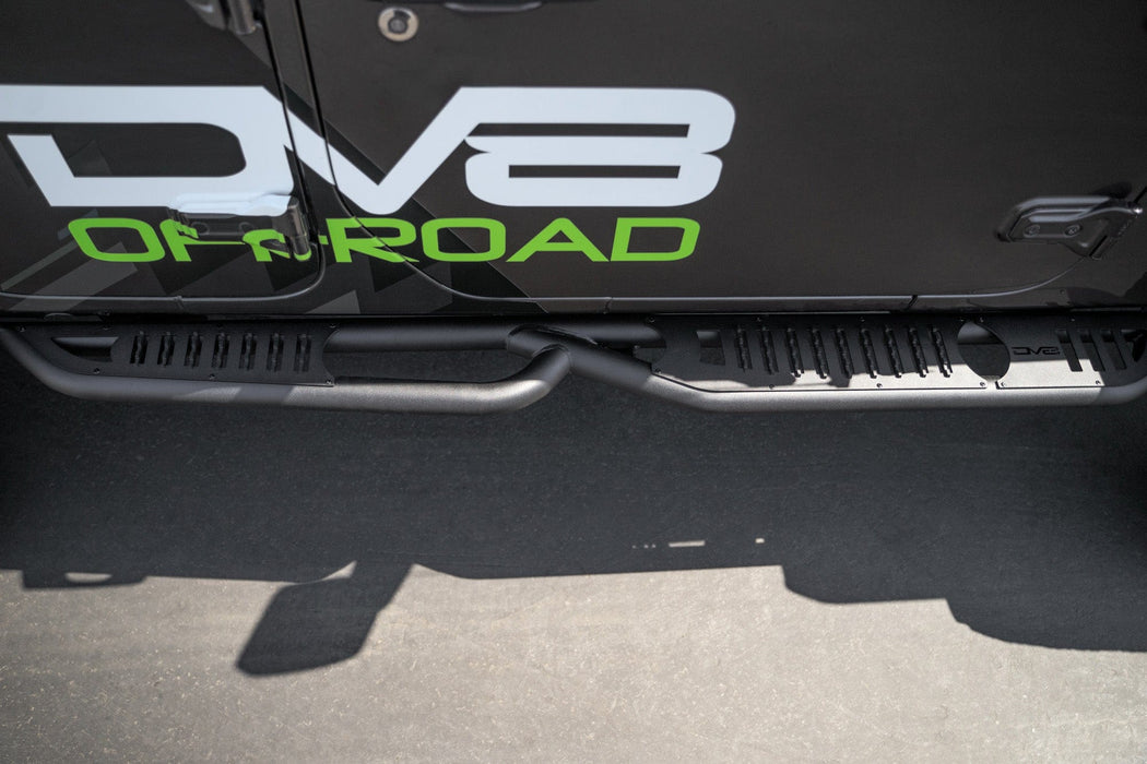 DV8 Offroad | Jeep Wrangler JL OE Plus 4-Door Side Steps