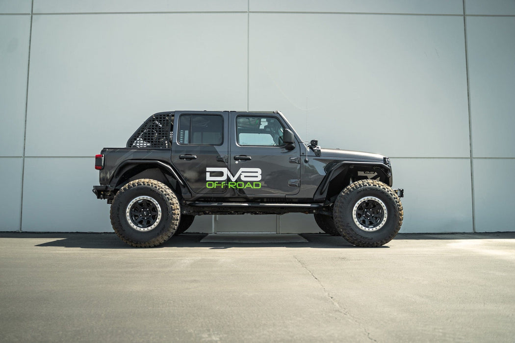 DV8 Offroad | Jeep Wrangler JL OE Plus 4-Door Side Steps