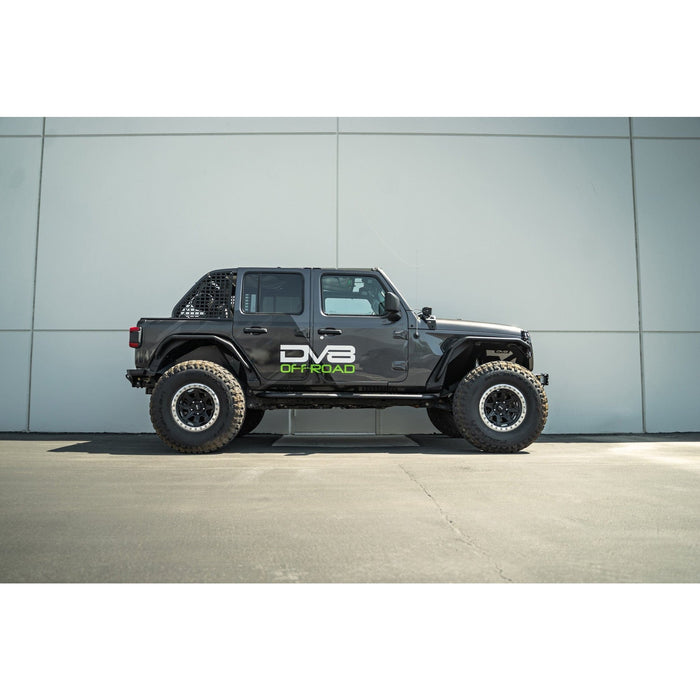 DV8 Offroad | Jeep Wrangler JL OE Plus 4-Door Side Steps