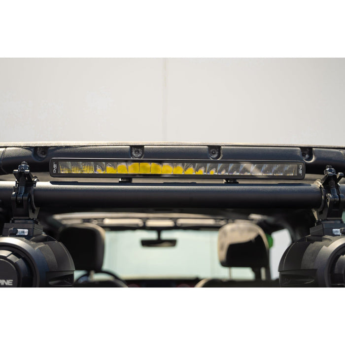 DV8 Offroad | Jeep Wrangler JL Rear Speaker & Light Bar Mount