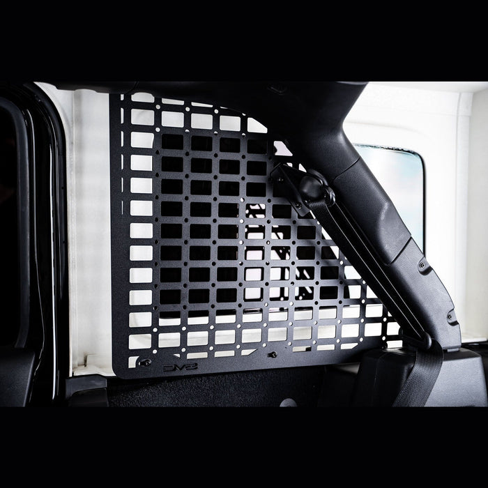 DV8 Offroad | Jeep Wrangler JL Rear Window Molle Storage Panels