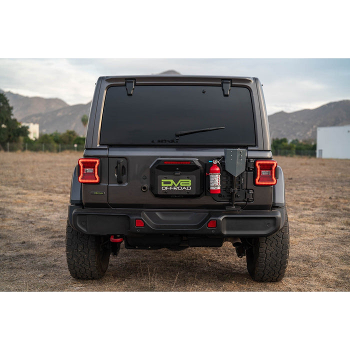 DV8 Offroad | Jeep Wrangler JL Tailgate Reinforcement Molle Panel