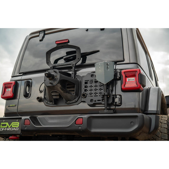 DV8 Offroad | Jeep Wrangler JL Tailgate Reinforcement Molle Panel