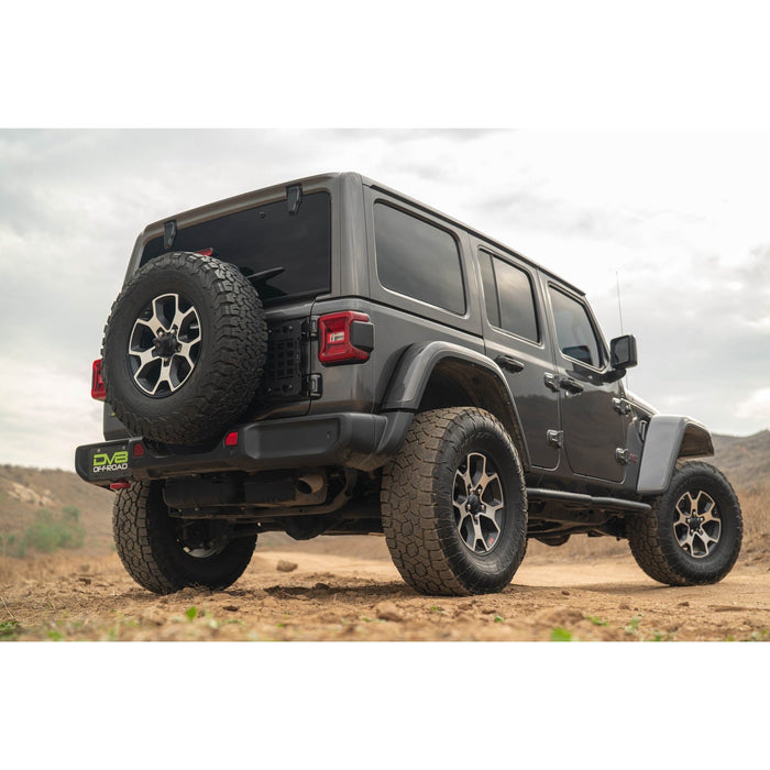 DV8 Offroad | Jeep Wrangler JL Tailgate Reinforcement Molle Panel
