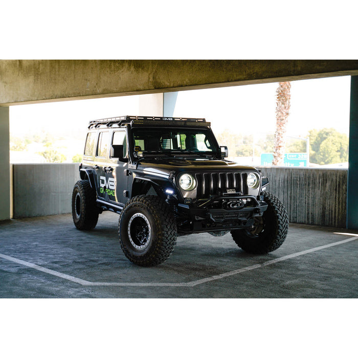 DV8 Offroad | Jeep Wrangler JL &amp; Gladiator JT Windshield Light Bar Mount