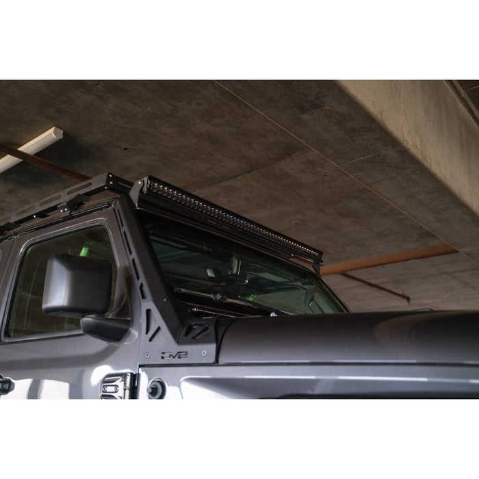 DV8 Offroad | Jeep Wrangler JL &amp; Gladiator JT Windshield Light Bar Mount