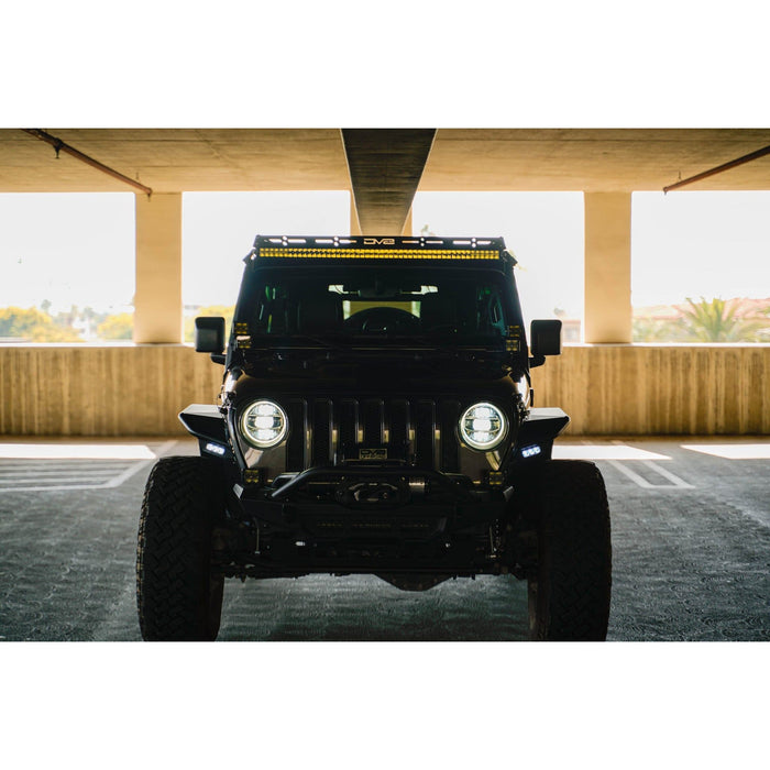 DV8 Offroad | Jeep Wrangler JL &amp; Gladiator JT Windshield Light Bar Mount