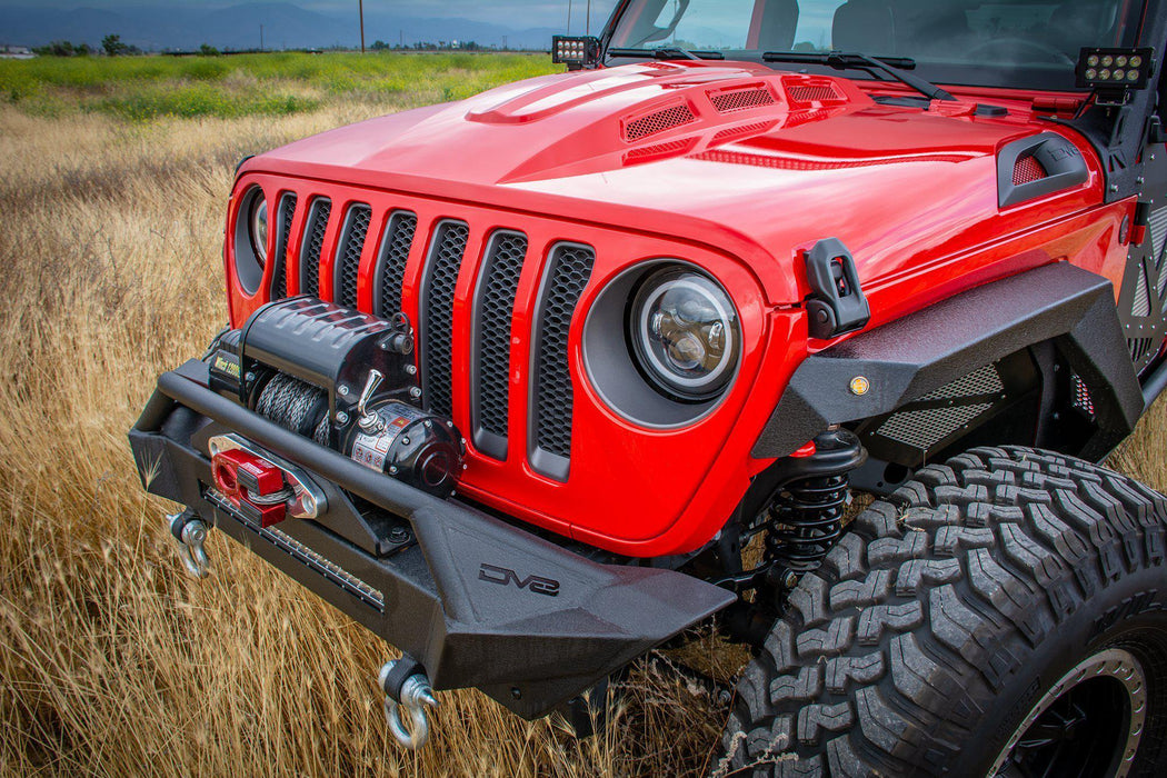 DV8 Offroad | LED Headlight Adapter Brackets for Jeep JL &amp; JT