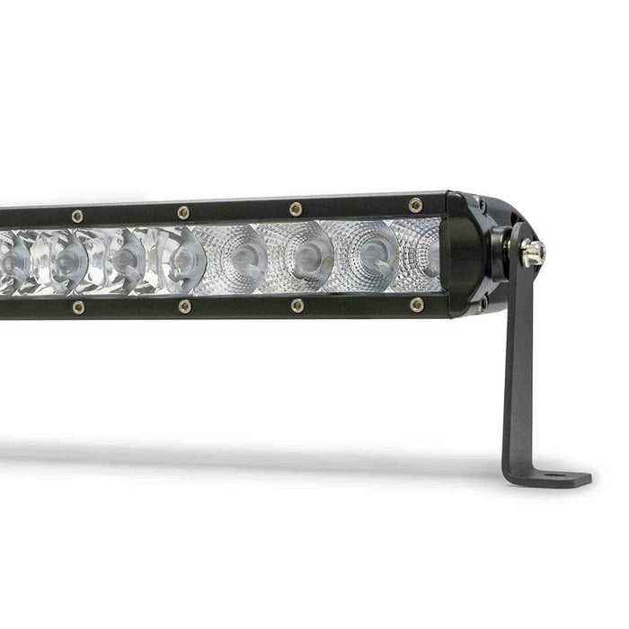 DV8 Offroad | Single Row LED Light Bar With Chrome Face