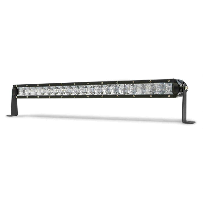 DV8 Offroad | Single Row LED Light Bar With Chrome Face