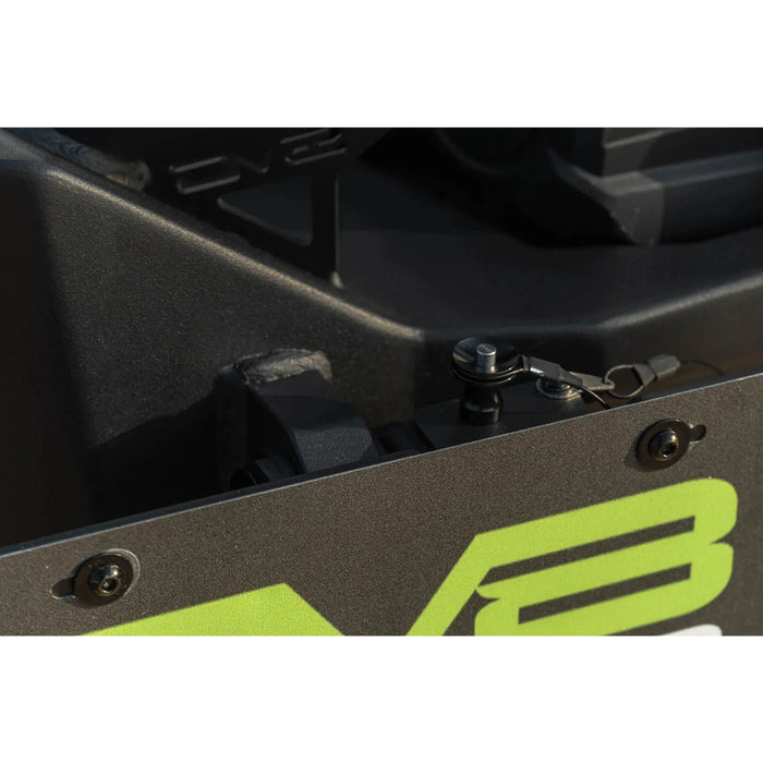 DV8 Offroad | Universal Quick Release D-Ring License Plate Mount