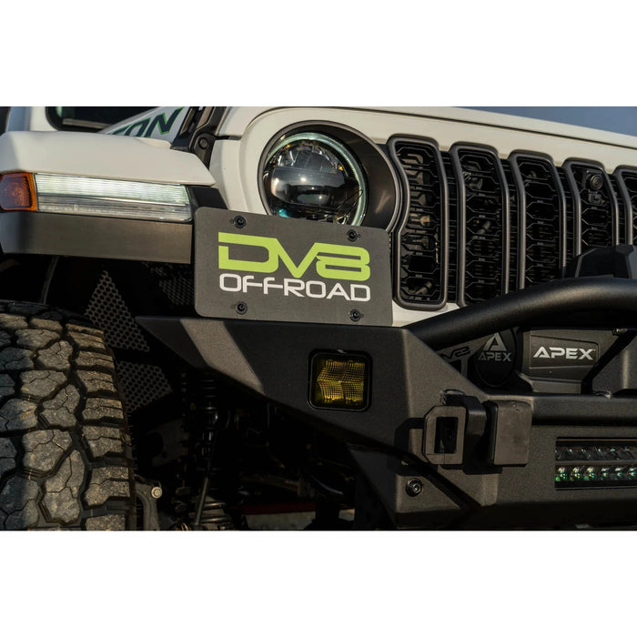 DV8 Offroad | Universal Quick Release D-Ring License Plate Mount