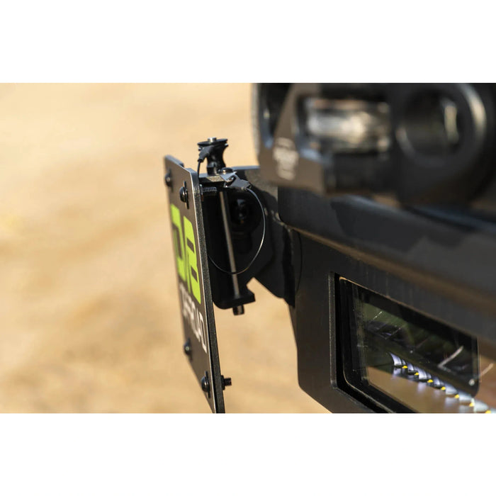 DV8 Offroad | Universal Quick Release D-Ring License Plate Mount