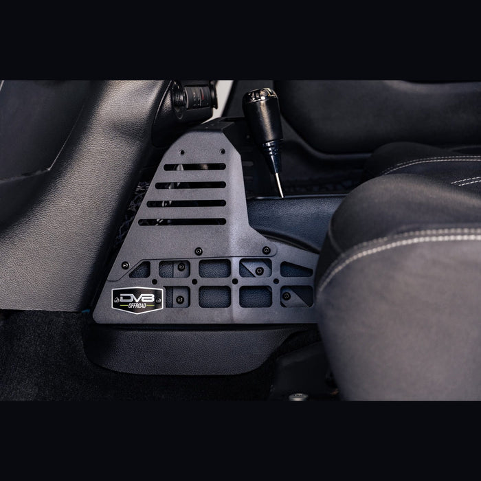 DV8 Offroad | Wrangler JK Center Console Molle Panels with Digital Device Bridge