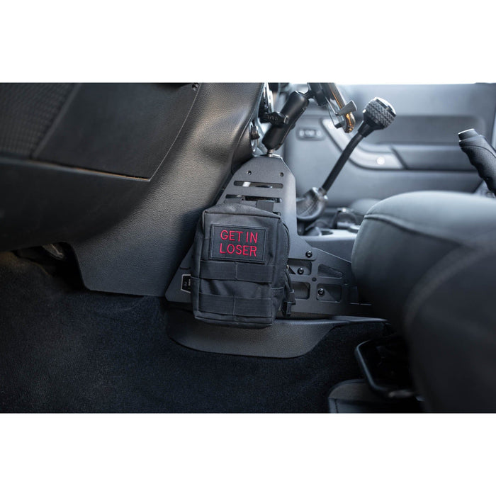 DV8 Offroad | Wrangler JK Center Console Molle Panels with Digital Device Bridge