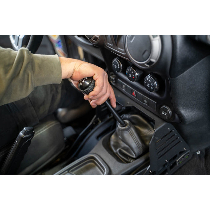 DV8 Offroad | Wrangler JK Center Console Molle Panels with Digital Device Bridge
