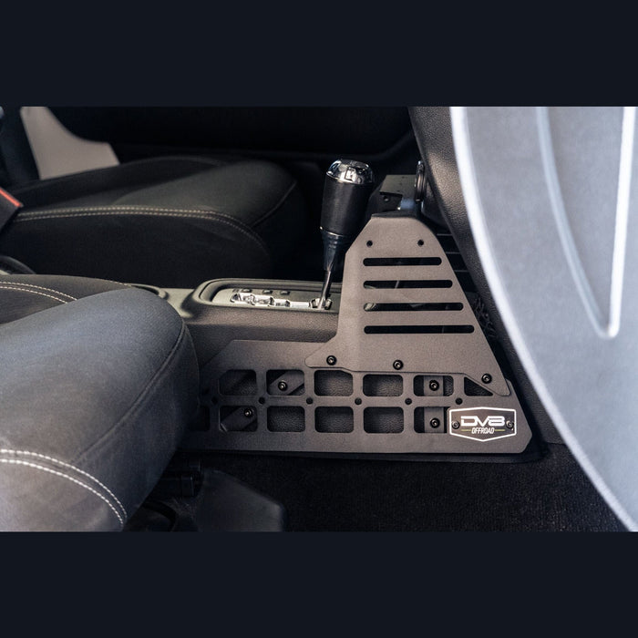 DV8 Offroad | Wrangler JK Center Console Molle Panels with Digital Device Bridge