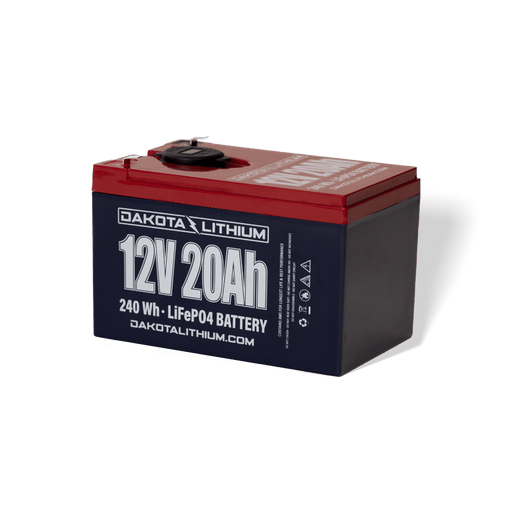 Dakota Lithium | 12V 20Ah USB Deep Cycle LiFePO4 Battery