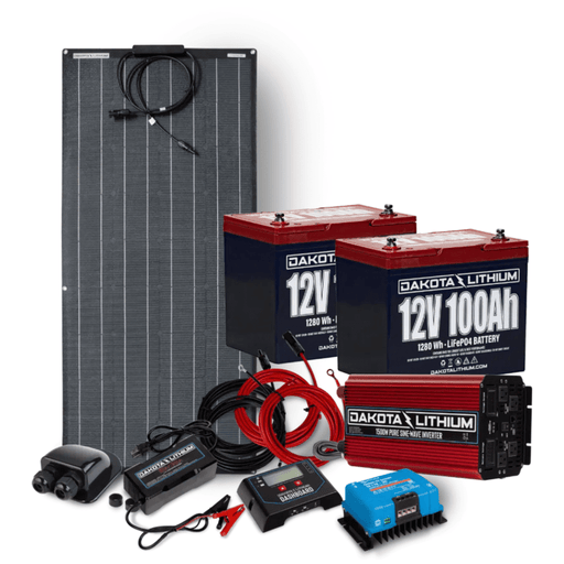 Dakota Lithium | 12v 200Ah Off-Grid Solar Power System